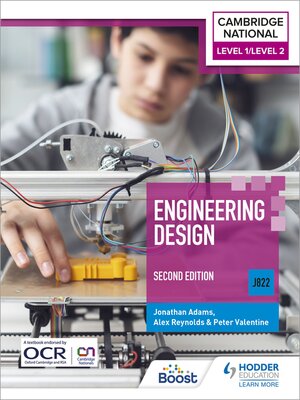 cover image of Level 1/Level 2 Cambridge National in Engineering Design (J822)